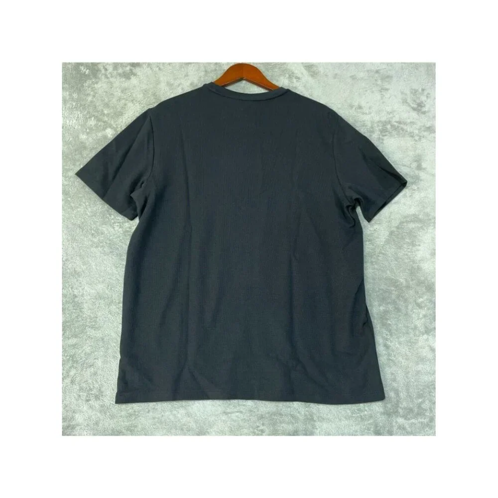 NWOT Calvin Klein Men's Black T-Shirt L Cotton Blend Crew Neck